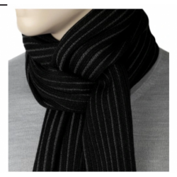 DWUSTRONNY Szalik Męski...