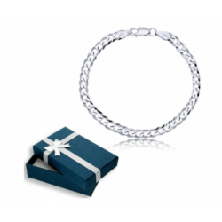 Srebrna Bransoletka 925...